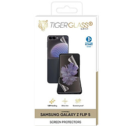 Tiger Film de protection d'écran pour Samsung Galaxy Z Flip 5 Ultra-résistant Transparent