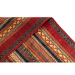 Avis Vidal Tapis de laine 295x200 rouge Torkman