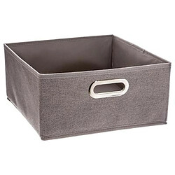 Boîte de Rangement Pliable Premium 15x31cm Gris Clair