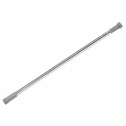 Barre de Douche en Inox Extensible 70x120cm Argent