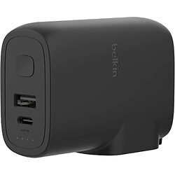 Acheter SANAG Boostcharge Solution Hybride 2-En-1 Chargeur Secteur 25W + Batterie Externe 5000Mah 2 Ports, Port Usb-C Pd 3.0 Et Port Usb-A, Power Bank 5K, Chargeur Rapide Et Portable, Câble Usb-C Vers Usb-C