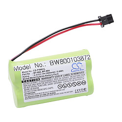 Vhbw Batterie NI-MH 1500mAh 2.4V pour PANASONIC HHR-15F2G1, KX-TG2000, KX-TG2000B, KX-TG2000B(Handset) etc. Remplace BP-904, BT-904, HHR-15F2G1 etc.