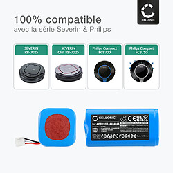 Avis Batterie pour SEVERIN RB7025, RB-7025, CHILL RB-7025, CHILL RB7025, Philips Compact FC8710, 4IFR19/66 1400mAh de CELLONIC