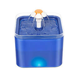 Universal Fontaine automatique pour chat distributeur d'eau pour chien fontaine d'eau transparente PET fontaine à eau avec filtre à lumière pompe LED silencieuse | Fournitures d'alimentation pour chat