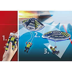 Acheter Playmobil® City Action Policier parachutiste et quad du bandit