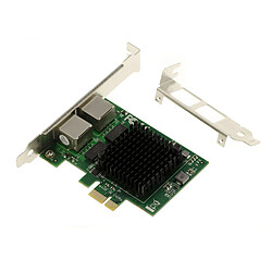 Avis Kalea-Informatique Carte PCIe 2 Ports RJ45 Dual LAN GIGABIT ETHERNET 10 100 1000 -INTEL 82571