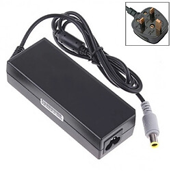 Wewoo Pour Lenovo Notebook, Conseils de sortie: 8.0x7.4mm Adaptateur secteur UK Plug 20V 4.5A 90W