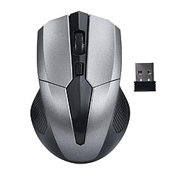 Souris optique sans fil 2,4 G haute précision Win Win / Mac / Android Grey