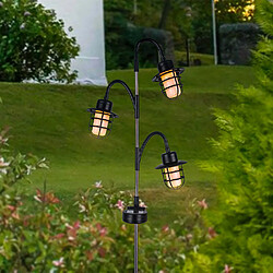 Acheter Lumi Jardin Lampe extérieure nomade BERRY SPIKE Noir Plastique H74CM