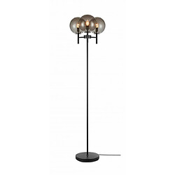 Markslojd Lampadaire CROWN Doré et fumé 3 ampoules