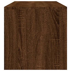 Acheter vidaXL Table basse Chêne marron 100x40x40 cm Bois d'ingénierie