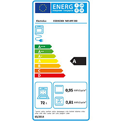 Four intégrable multifonction 72l 60cm a catalyse inox - eod3c00x - ELECTROLUX