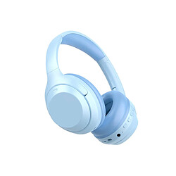 Eko Casque Stéréo Bluetooth 5.0 Modèle Pharell Bleu