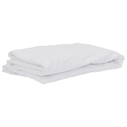 vidaXL Protège-matelas blanc 90x200 cm imperméable