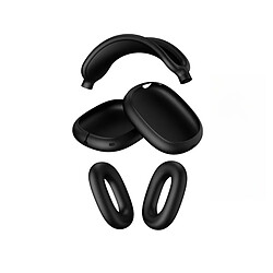 INF Coussinets d'oreille, coque de protection et coussin arceau pour écouteurs Airpods Max Black