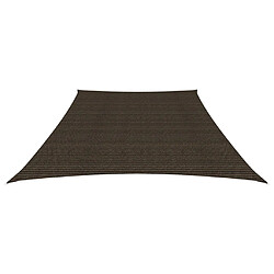 ComfortXL Voile D'ombrage 160 G/m² Marron 3/4x2 M Pehd