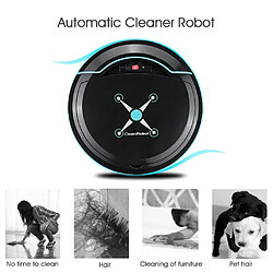 Universal Aspirateur robot rechargeable Aspirateur intelligent rechargeable Robot de nettoyage intelligent Nettoyeur automatique Cheveux à l &'épreuve de la poussière