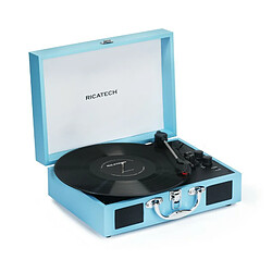 Avis Ricatech Tourne-disque avancé RTT21 Bleu turquoise