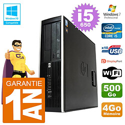 PC HP Compaq 8100 SFF i5-650 RAM 4Go Disque 500Go Graveur DVD Wifi W7 - Occasion