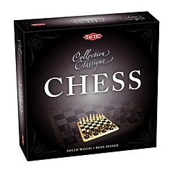 TACTIC Coffret Echecs En Bois