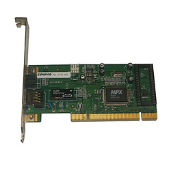 Carte Réseau COMPAQ 243127-408 Rev.01 ETHERLINK 10/100Mbps Ethernet PCI 1x RJ45 - Occasion