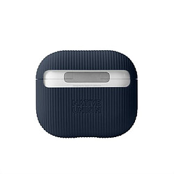 Avis NATIVE UNION Coque pour Airpods 3 Curve en Silicone avec Texture Rayée Bleu nuit