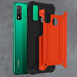 Avizar Coque Huawei P smart 2020 Protection Bi-matière Design Relief Antichute rouge pas cher