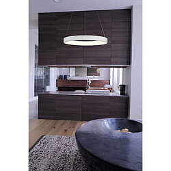 Acheter Inspired Plafonnier Triangulaire 42cm 35W LED, 3000K, 2300lm, Bois, Garantie 3 ans