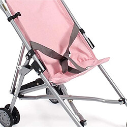 Bayer Chic 2000 Poussette mini-buggy ROMA rose pour poupée