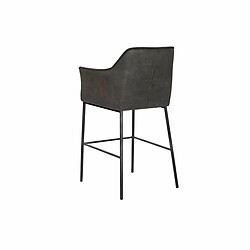 Tabouret DKD Home Decor Brun foncé Métal 59 x 60 x 107 cm pas cher