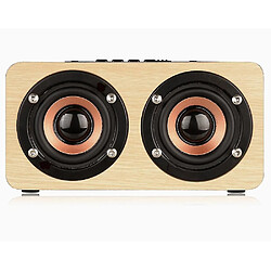 Avis Universal En haut-parleur Bluetooth rétro sans fil Portable Mini Bluetooth Altavoz 3D Dual Loudspeakers Prise en charge le lecteur de carte TF pour Xiaomi