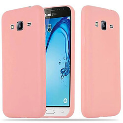 Cadorabo Coque Samsung Galaxy J3 2015 Etui en Rose