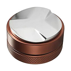 Marteau De Poudre De Distributeur De Bourreur De Café D'acier Inoxydable 58mm-trois Pulpe pas cher