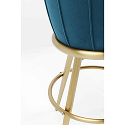 Avis Karedesign Tabouret de bar After Work velours bleu Kare Design