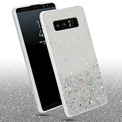 Cadorabo Etui Samsung Galaxy NOTE 8 en Transparent Coque