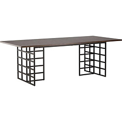 Furniture Fashion Table de repas 100 x 220 cm Ystad.