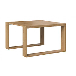 Vivaldi Table Basse Madera Chene Artisan 67 cm