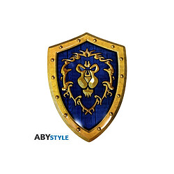 Abystyle World of Warcraft - Plaque métal Bouclier Alliance (26x35)