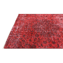 Acheter Vidal Tapis de laine 218x165 rouge Ultra Vintage