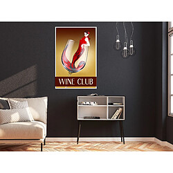 Artgeist Tableau - Wine Club (1 Part) Vertical [20x30]