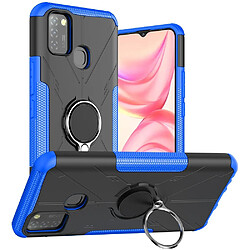 Coque en TPU anti-rayures, anti-chocs avec béquille pour votre Infinix Smart 5 X657/Hot 10 Lite - bleu