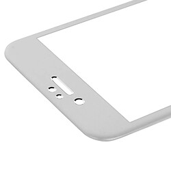 Acheter Wewoo Verre trempé argent pour iPhone 6 0.33mm titane alliage bord plein écran protecteur d'écran