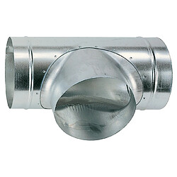 té de ventilation - egal - diamètre 100 mm - atlantic 523994