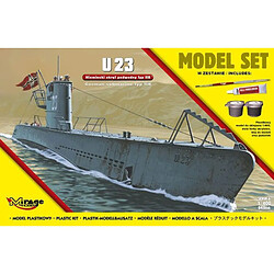 U23 (German Submarine WWII TypeIIB(Model (Model Set)- 1:400e - Mirage Hobby