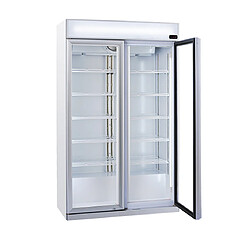 COOLHEAD Armoire à Boisson Réfrigérée Vitrée Professionnelle Blanche - 1050 L - Cool Head