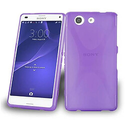 Cadorabo Coque Sony Xperia Z4 MINI / Z3 PLUS COMPACT Etui en Mauve