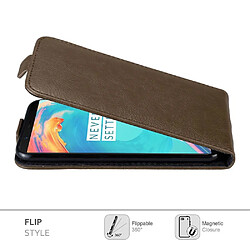 Acheter Cadorabo Coque OnePlus 5T Etui en Marron