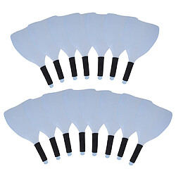 15Pcs Coiffure Hairspray Visage Bouclier Masque De Coupe De Cheveux Visage Protection Bleu