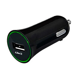 Riffi iLike Car ICC01 Chargeur de voiture compact DC 12-24 V Prise USB unique 1 A Noir