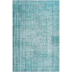 Vidal Tapis de laine 269x173 turquoise Ultra Vintage